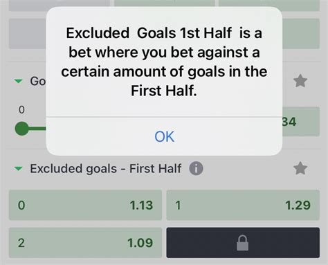 what is excluded goals in sportybet